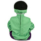 Marvel Hulk Official Infant Halloween Costume - Premium Quality Minky Fabric Jumpsuit And Non-Slip Booties (12-18M) Green