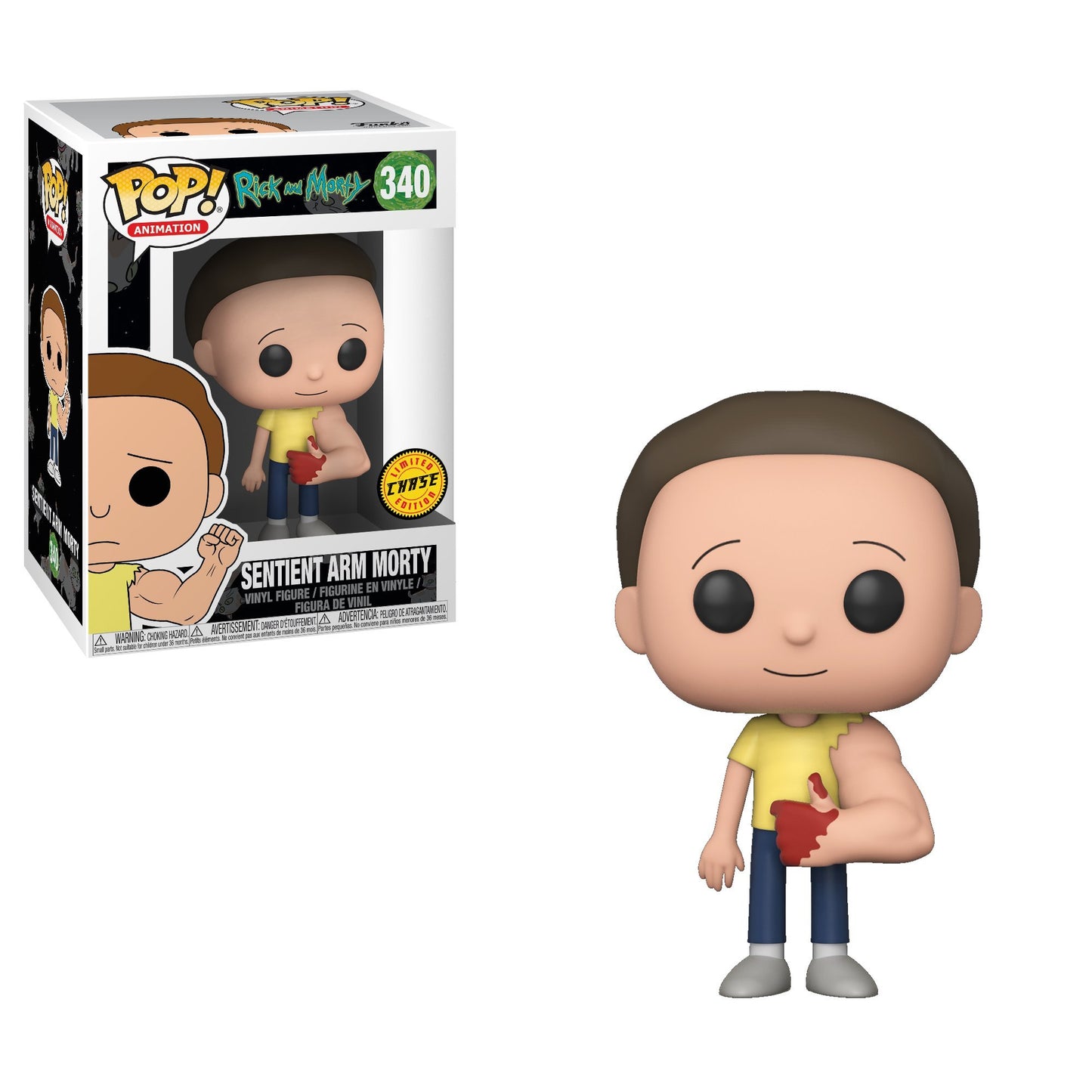 Funko Pop! Animation Rick & Morty Sentient Arm Morty Collectible Figure - 3.75" Vinyl, Styles May Vary, Model 28451