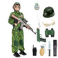 Army Costume For Kids With Toys Accessories Military Soldier Halloween Costumes For Boys Toddler Deluxe
