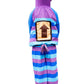 Comfycamper Party Llama Costume Sweatshirt Hoodie, 8-10 Years Pink