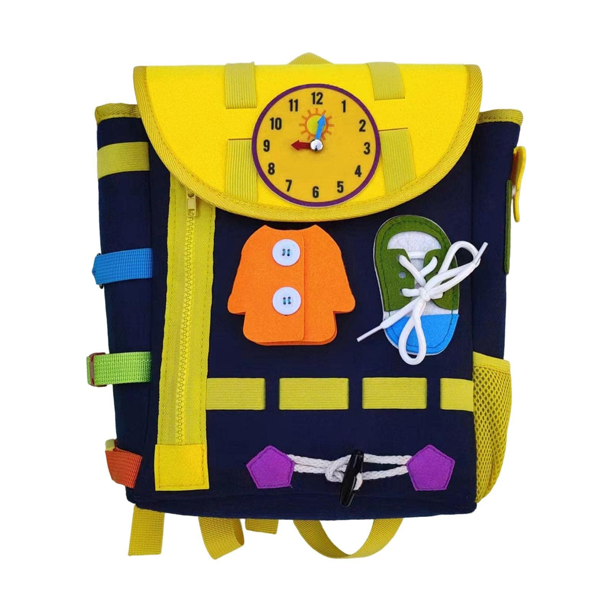 Loom Tree Backpack Busy Board Travel Toy For Birthday Gifts Early Learning Educational | Toys For Baby | Developmental Baby Toys