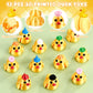 Honoson 12 Pcs 3D Printed Fidget Toy 3D Printed Duck Small Animal Toy Flexible Cute Articulating Pet Stress Relief Fidget Toys f