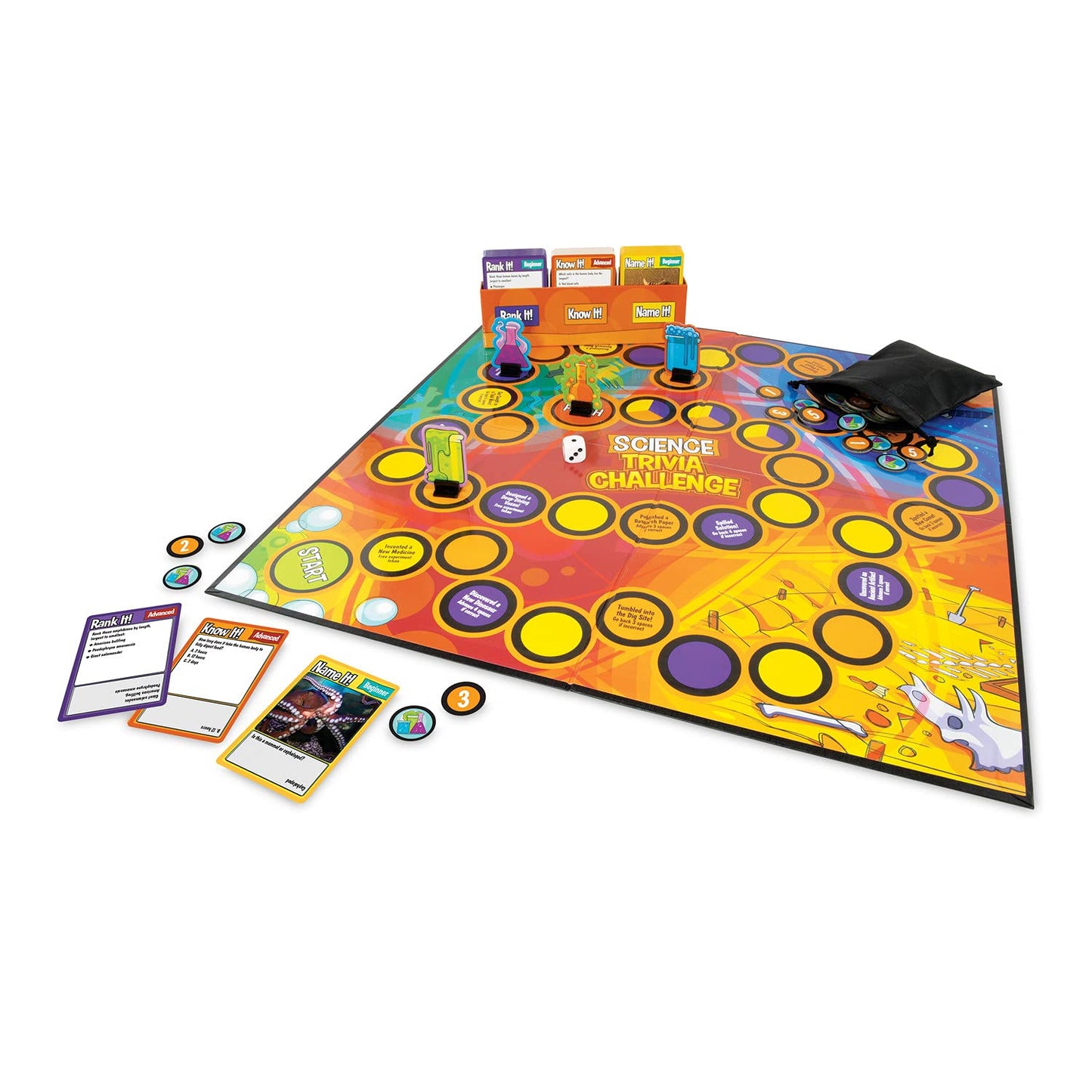 Mindware Science Trivia Challenge Game - Educational & Fun Game For Families & Kids Ages 7 & Up