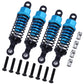 Hobbypark 4Pcs Aluminum Shock Absorber Assembled Rear & Front For 1/18 Scale Wltoys A959 A959B A979 A979B Upgrades Parts Rc Bugg