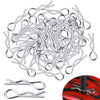 Hobbypark 1/18 Body Clips Small Bent Springy R Pins for WLtoys A949 A959 A969 A979 A959-B A969-B A979-B RC Car Vehicles Replacem