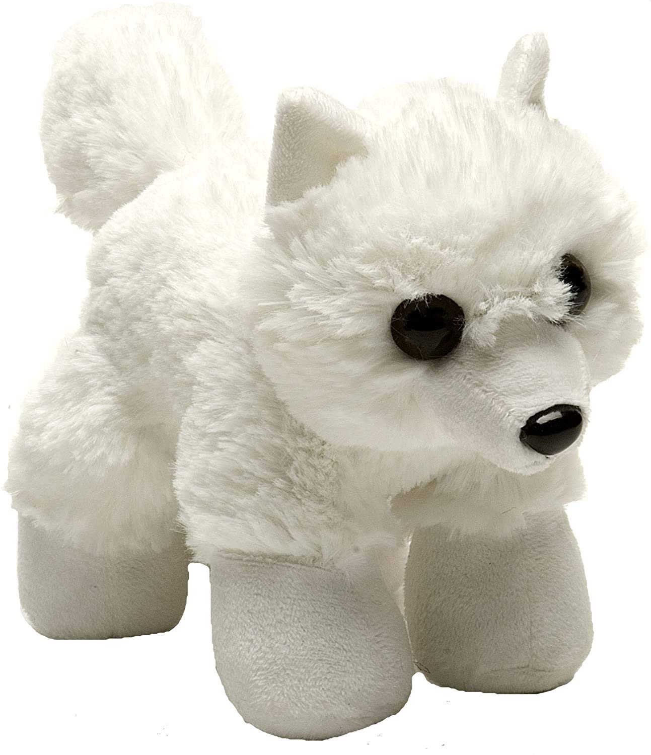 Wild Republic Arctic Fox Plush, Stuffed Animal, Plush Toy, Gifts For Kids, Hugems 7''