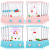 Zhanmai 16 Pcs Handheld Water Game Arcade Water Ring Toss Water Tables for Beach Toy Party Favor Fun Game, Without Water (Macaro