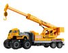 Funblast Friction Powered Crane Toy Truck - 1:43 Scaled Model Metal Engine Truck Toys, Vehicle For Kids With Rotating Boom & Hoo