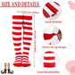 Jchrmers World Book Day Thing Costume Include Tutu Skirts Ponytail Headbands Bowties And Striped Knee Socks(Style2)