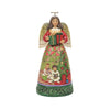 Enesco Jim Shore Christmas Morning Angel Figurine, 6.3 Inches