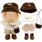 Eayaele Clothes for Labubu - 5PC Set with Shoes for 6.7 Inches Doll  enhanced Outfit with Accessories  Stylish Clothes for Labubu (NO Doll)(LBB-61)