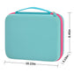 GWCASE LeapFrog Case for LeapStart Go & 3D - Green Nylon Storage Holder for Activity Books & USB Cable