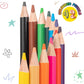 Fanvean Colored Pencils For Kids Classroom Set, 12 Count Pre-Sharpened Coloring Pencil Bulk Gift