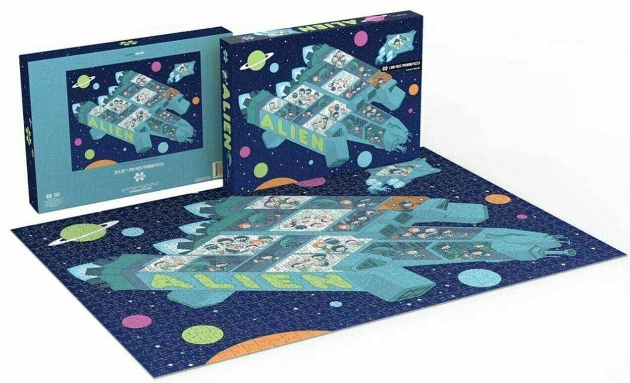 Alien Mondo 1000 Piece Jigsaw Puzzle