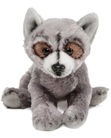 Bearington Lil' Rocko Small Plush Stuffed Animal Raccoon, 7 Inches