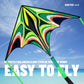 Sgftre Green Large Delta Kites Flying Toys Easy To Fly,Unique Design Shiny Colorful Outdoor Activities Flying Delta Kite For Kid