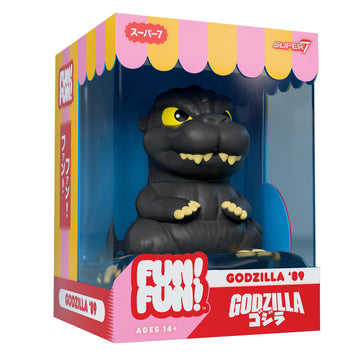 Super7 Fun! Fun! Toho Godzilla '89 Vinyl Figure - 5'' Toho Godzilla Action Figure Kaiju - Classic Movie Monster Fans Collectible