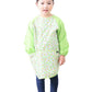 Plie Waterproof Kids Art Smocks 37 Colors (Age 1-10, S-XXL size), Green Orange (08-XL)