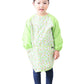 Plie Waterproof Kids Art Smocks 37 Colors (Age 1-10, S-XXL size), Green Orange (08-XXL)