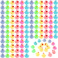 Teling 200 Pcs Mini Rubber Ducks in Bulk Yellow Tiny Baby Shower Ducks Float Squeak Bathtub Duckies Preschool Bath Toy for Birthday Party Gift(Macaron Color)