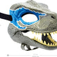 Jurassic World Dominion Movie-Inspired Dinosaur Mask With Opening Jaw, Realistic Texture And Color, Eye And Nose Openings And Se