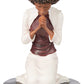 African American Expressions - Mold Me Make Me Figurine - African American Angel Figurine For Home Decor | Inspirational Black Angel Statue With Praying Hands