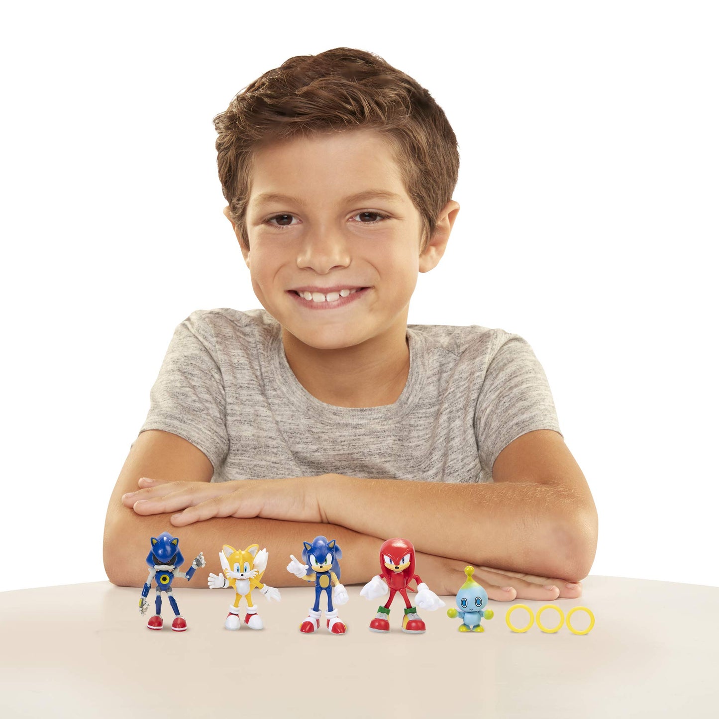 Sonic The Hedgehog 2.5-Inch Action Figure - Modern Sonic Model 403704, Plastic Material