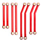 HobbyPark High Clearance Links Set Steering Rod Tie Upgrades for Axial SCX24 C10 AXI00001 Wrangler JLU AXI00002 Bronco AXI00006