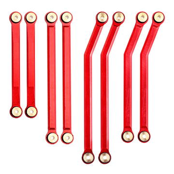 HobbyPark High Clearance Links Set Steering Rod Tie Upgrades for Axial SCX24 C10 AXI00001 Wrangler JLU AXI00002 Bronco AXI00006