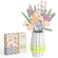 Flower Vase For Lego Bouquet, White Vase Building Set For Lego Roses Sunflowers Wildflower Daffodils Lotus Cherry Blossoms, For