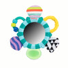 Nuby Look-At-Me Mirror Teether Toy, Teal/Blue Monkey
