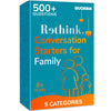 Quokka Conversation Cards Game - Family Edition | 500 Questions | Original Version | Share Thoughts - Fun Talking Board Game For Family Night
