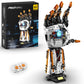 UNCLE BRICK Technical Robotic Hand Building Blocks Kit,Equipped with 4 Motors and Can Be Remotely Controlled,Set for Aged 814 a