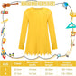 Jchrmers 4Pcs Funny Storybook Character Costume Yellow Clothing Red Top Hat Yellow Gloves For Reading Across America Day (S)