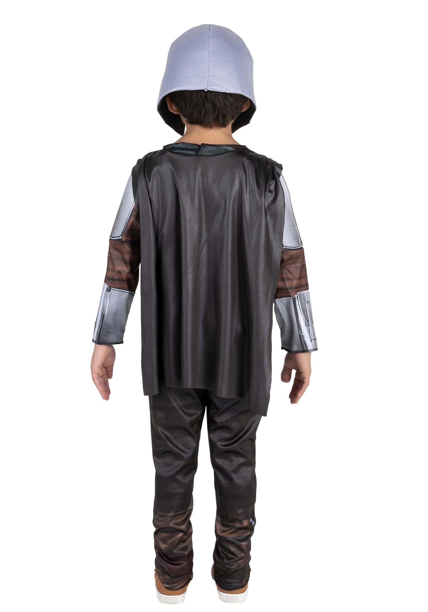 Star Wars The Mandalorian Official Toddler Costume - enhanced Padded Jumpsuit with Detachable Cape and Fabric Headpiece