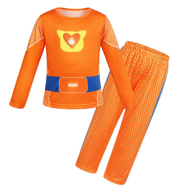 Marendyee Kitties Costume Outfit Christmas Gift For Kids Long Sleeve Shirt Pants Set Cosplay Birthday Party 3-4 Years