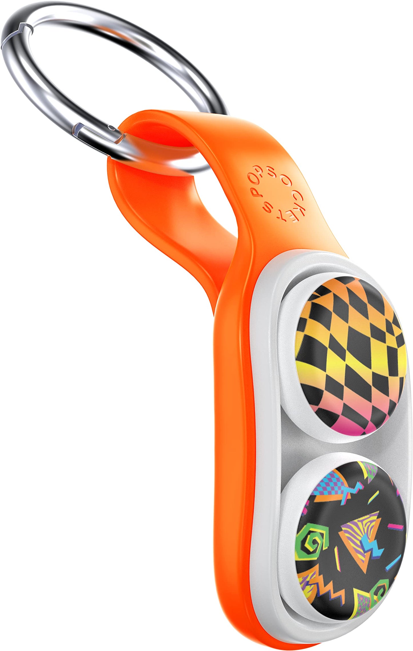Popsockets Poppuck, Trick Magnet And Fidget Toy- Neon Orange