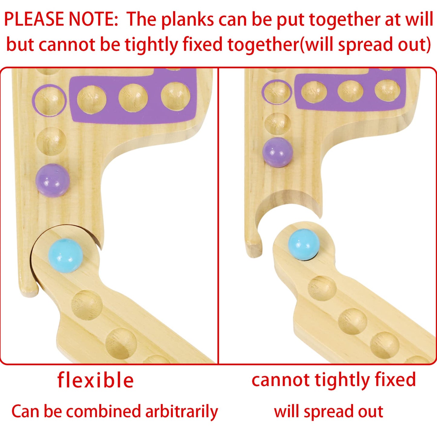 Grhonior Marbles And Jokers Board Game Pegs And Jokers Real Solid Wood (Pine) Game Board Wooden For 2-8 Players 8 Game Boards 8