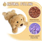 Cuckool Golden Retriever Stuffed Animals, Microwavable Stuffed Animals Heating Pad For Cramps, Pain Stress Relief, Heatable Cool