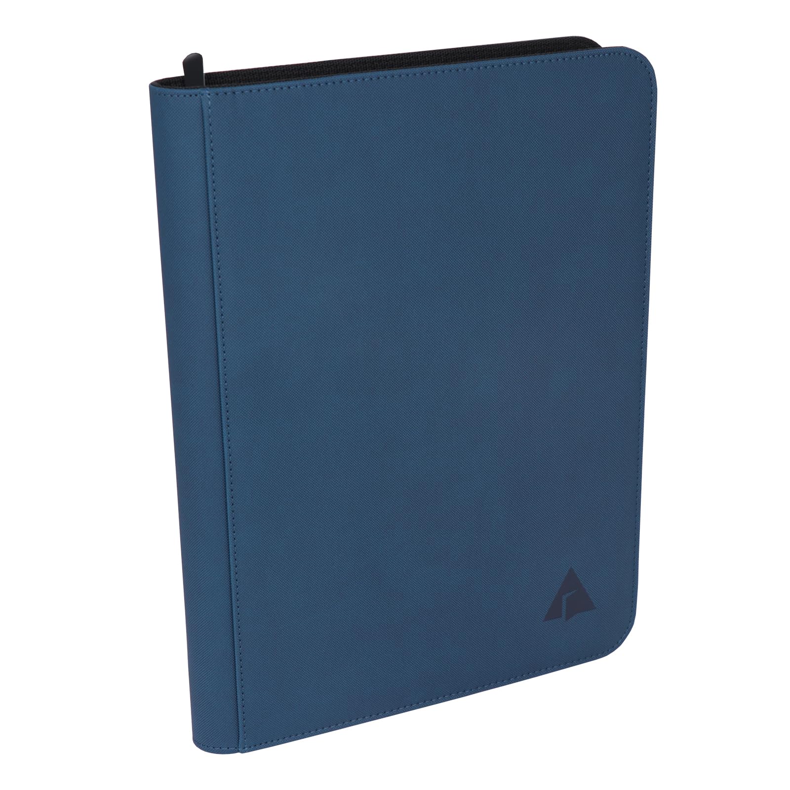 Rayvol enhanced 9-Pocket 504 Card Binder  Ringless Trading Card Album Folder - Side Loading Black Page Pocket Binder for TCG -Midnight Blue