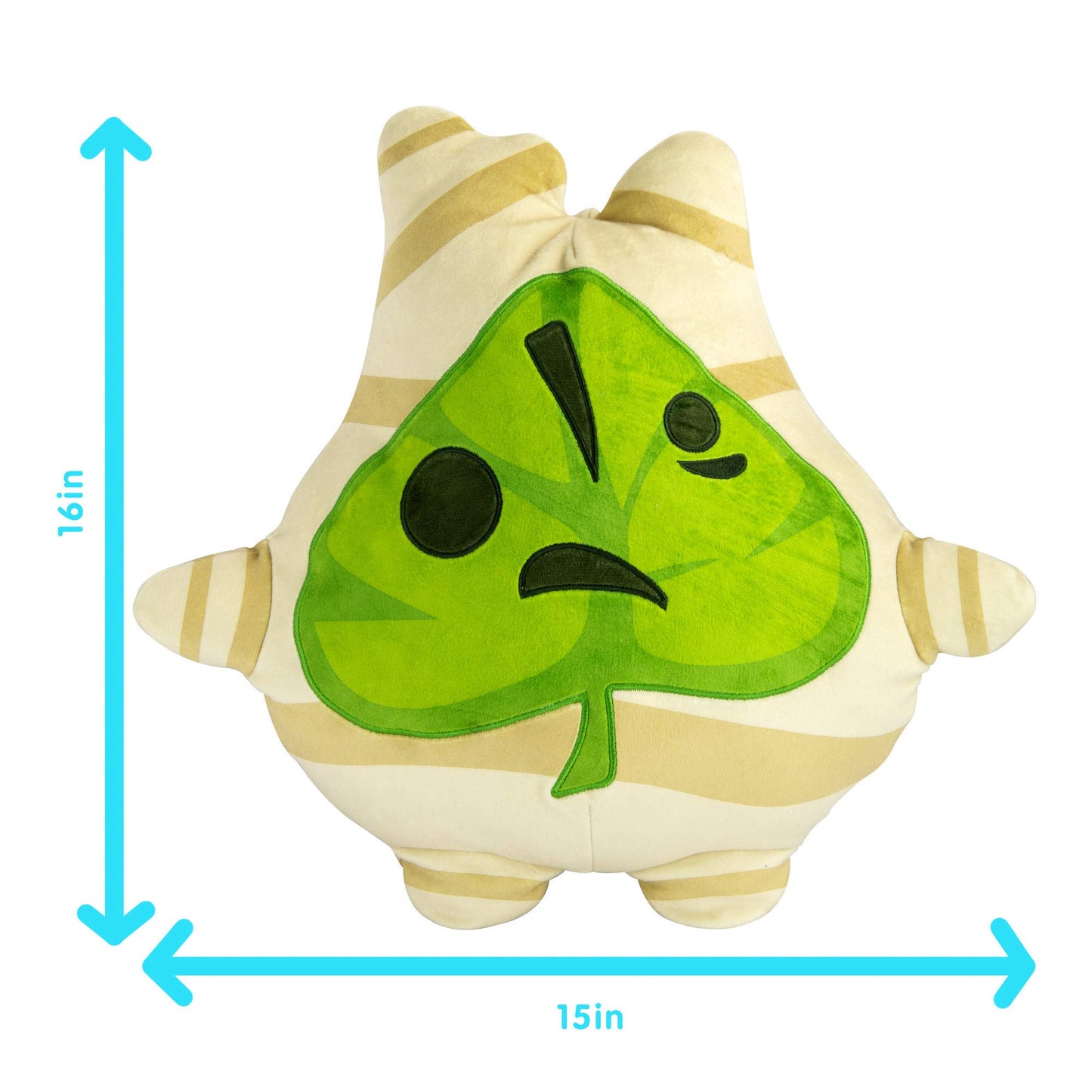 Club Mocchi Mocchi Korok Plush - 15-Inch Squishy Collectible - Legend of Zelda Tears of the Kingdom - Multi Color - Model T12737