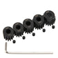 5Pack ShareGoo Steel 48P 3.175mm Pinion Gear Sets 13T 14T 15T 16T 17T fit 3.175mm (1/8-Inch) Shaft Compatible with Arrma HPI Kyo