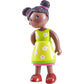 Haba Little Friends Naomi - 4 Girl Dollhouse Toy Figure With Pig Tails