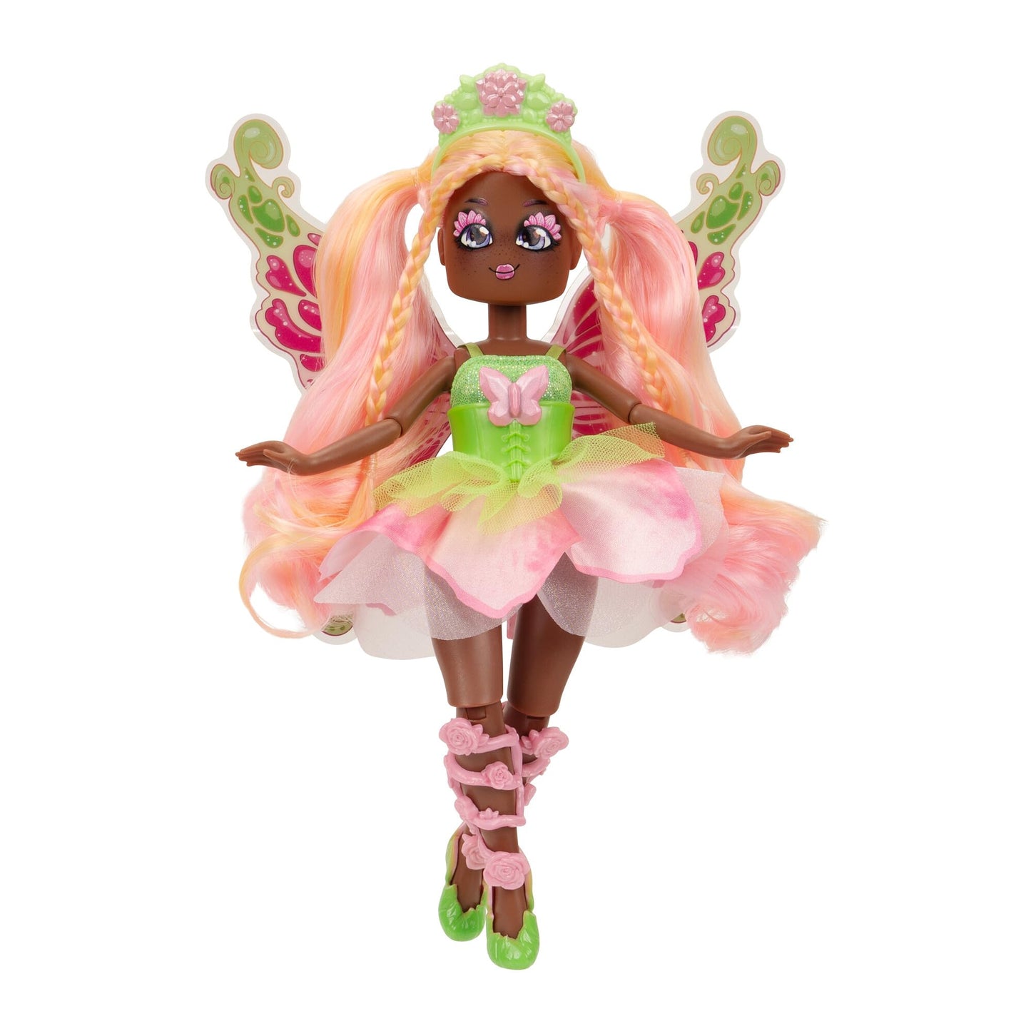 Royale High 9  Fashion Doll - Posey The Nature Fairy  Wave 1  Series 1 - Fairy Journal  Comb  and Virtual Item Code Included - Ages 5+-New
