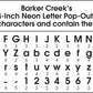 Barker Creek Letter Pop-Outs, 4 Inch, Neon, Set Of 255