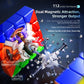 Moyu Aosu V7 4X4 Magnetic Stickerless Uv Coated Speed Cube, 4 By 4 Professional Cube, 112 Magnets, Anti-Stick Design Adjustable