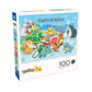 Buffalo Games Pokemon Happy Holidays 100 Piece Jigsaw Puzzle - Large Multicolor Wood - Model 4834 for Family Game Nights