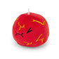 Toynk Slime Rancher Boom Slime Plush Toy | Soft Bean Bag Plushie | One Size | Red | Model ASLM040MTY1