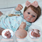 Lifelike Reborn Baby Dolls Girl - Felicia, 17-Inch Realistic-Newborn Baby Dolls With Weighted Soft Cloth Body, Real Life Cute Re