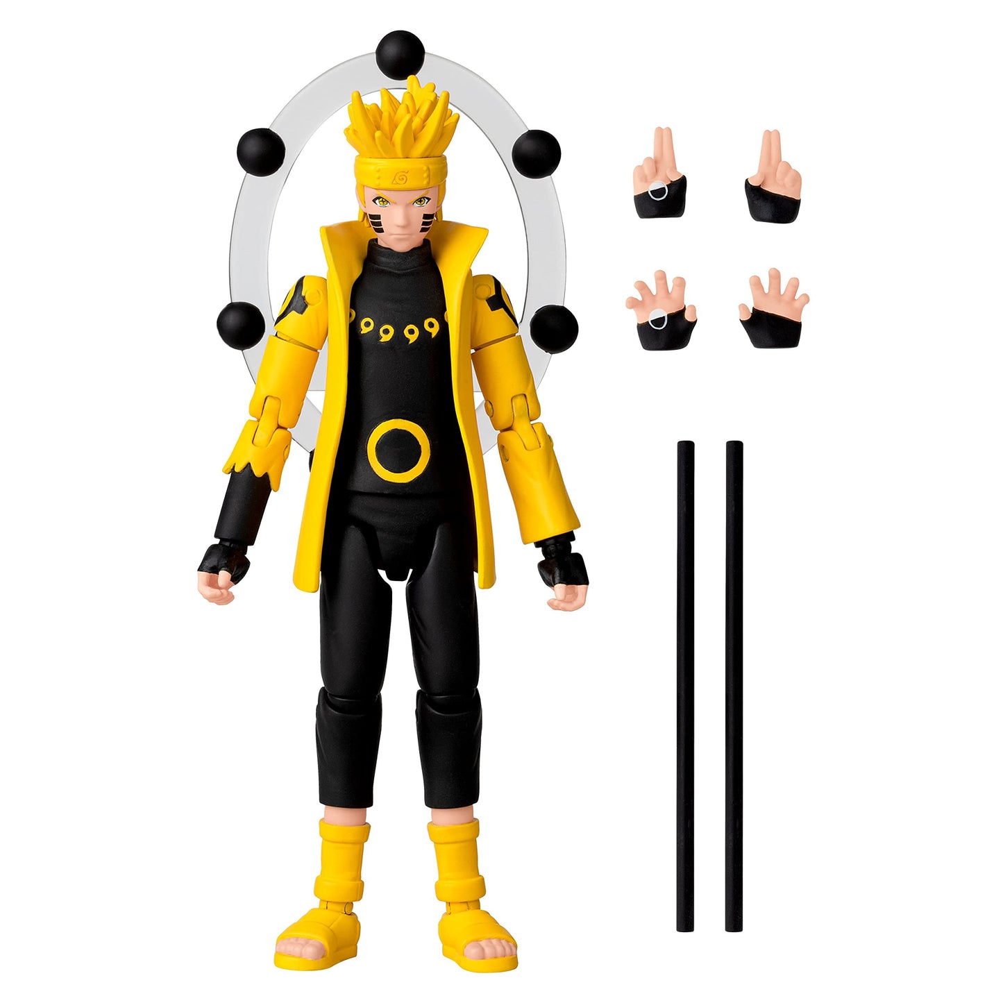 Anime Heroes - Naruto Shippuden - Naruto Uzumaki Sage Of Six Paths Mode Action Figure